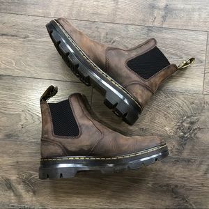 Dr. Marten Leather Pull On Chelsea Boots